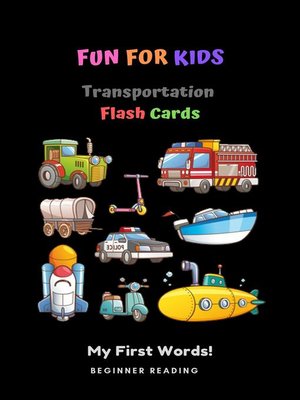 cover image of Transportation Flash Cards